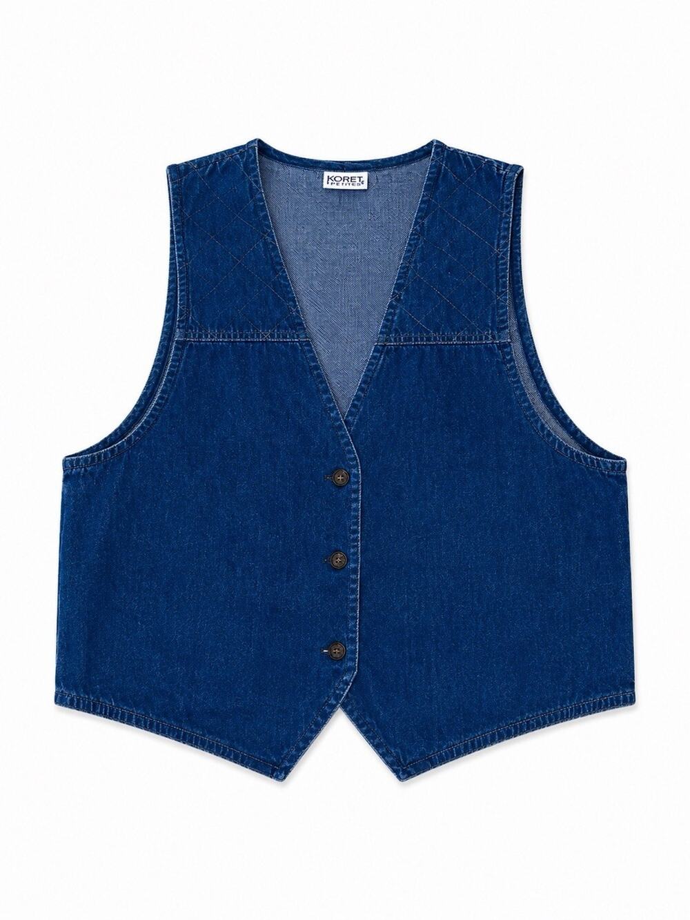 Women’s Korey City Blues Vest Medium VTG